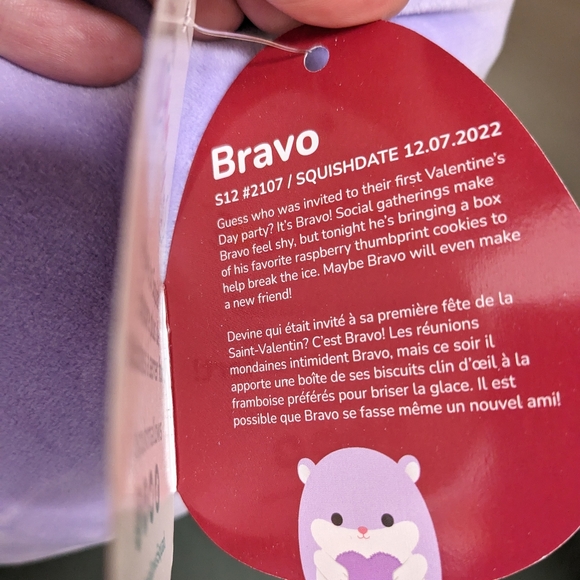 Squishmallow 12" bravo and middy - Picture 7 of 7